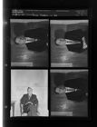 Bruce Hudson in Ad (4 Negatives (March 1, 1960) [Sleeve 1, Folder c, Box 23]